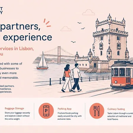 Lägenhet Guestready - Lisbon Getaway With Balcony